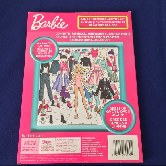 Barbie Dress Up Activity Kit - Picture 3 of 3